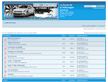 Tablet Screenshot of forum.vw-passat.fr